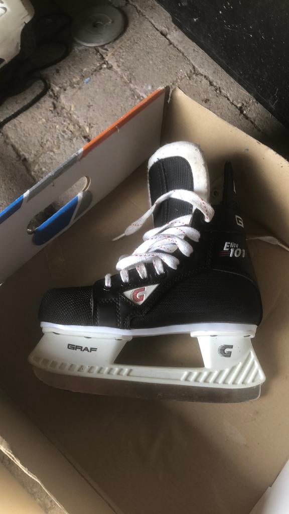 Ijshockey schaatsen maat 33, Sport en Fitness, Ophalen, Zo goed als nieuw, Schaatsen