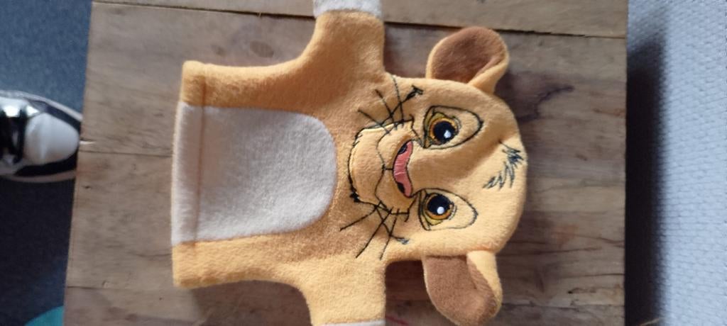 Lion king washandje, Collections, Enlèvement ou Envoi, Comme neuf