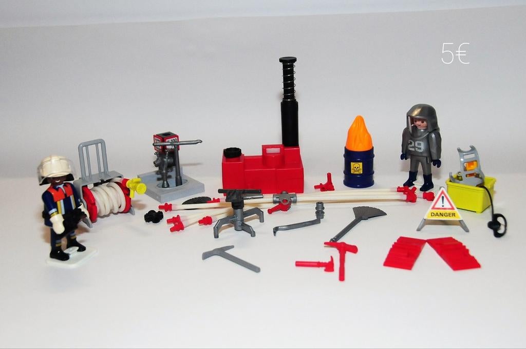 Playmobil brandweer set, Ophalen, Zo goed als nieuw