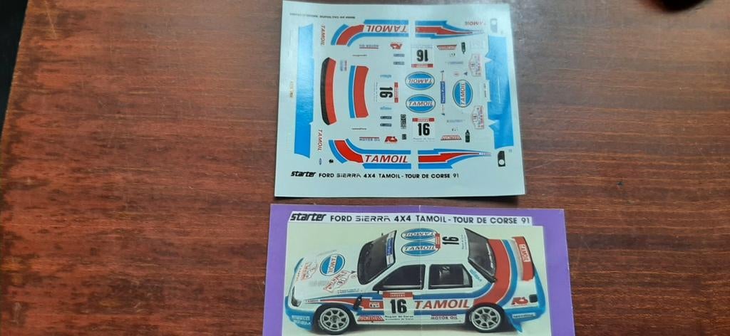 Ford Sierra 4 x 4 Tamoil Tour of Corse 1991, Enlèvement ou Envoi