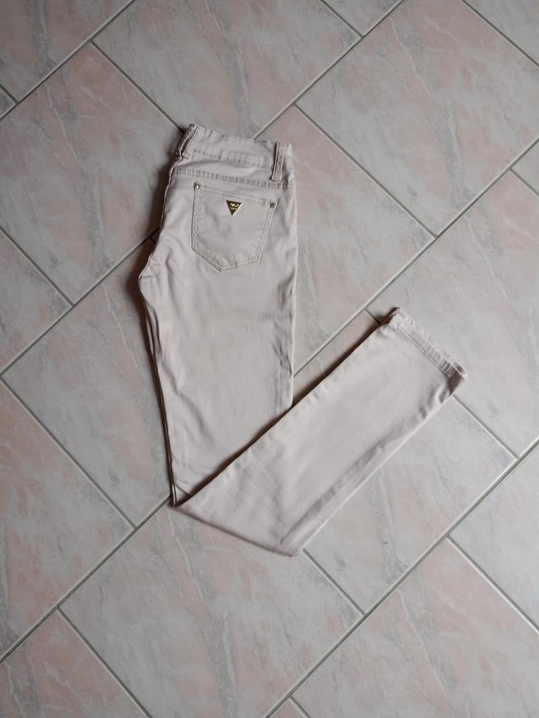 Jeans beige, Miss RJ, Beige, Longs, Envoi