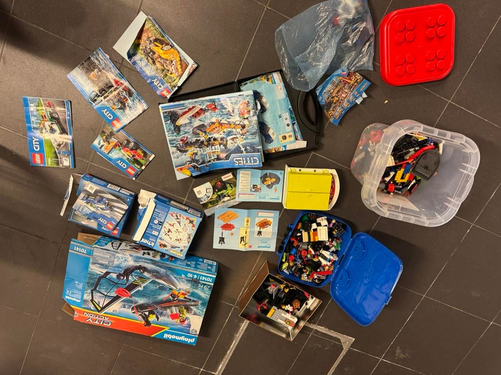 Groot pakket lego / playmobil blokken, Kinderen en Baby's, Ophalen of Verzenden, Lego