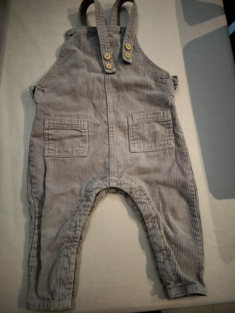 Fluwelen tuinbroek/salopette, Kinderen en Baby's, Ophalen, Zo goed als nieuw