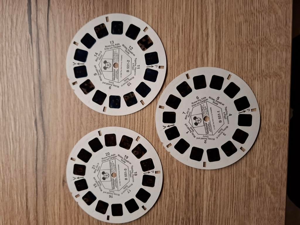 Viewmaster : Mickey, Donald et Dingo, Envoi, Comme neuf
