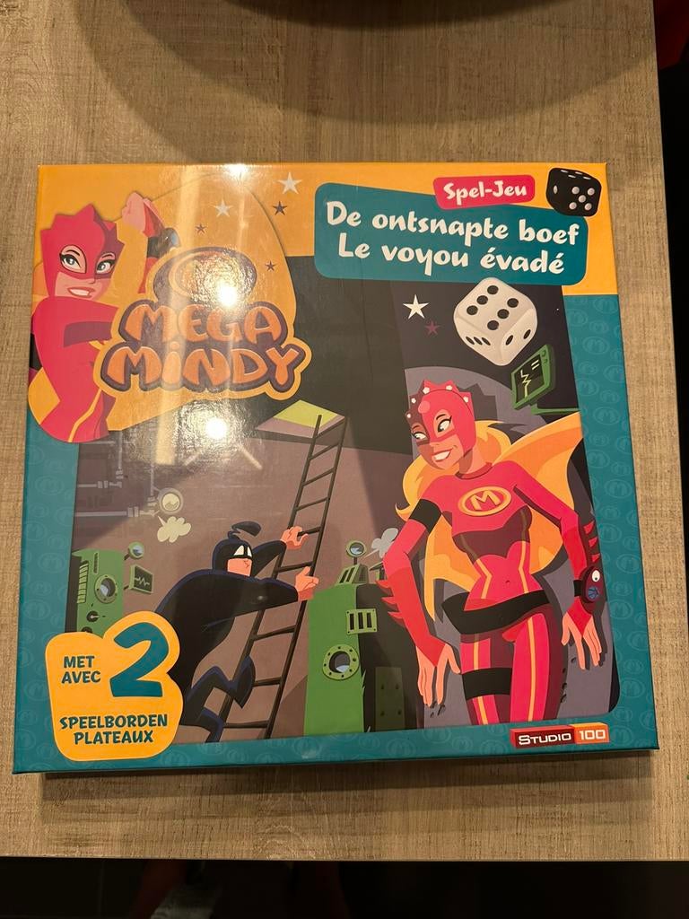 Studio 100 Mega Mindy gezelschapsspel, Kinderen en Baby's, Ophalen, Nieuw, 6 jaar of ouder
