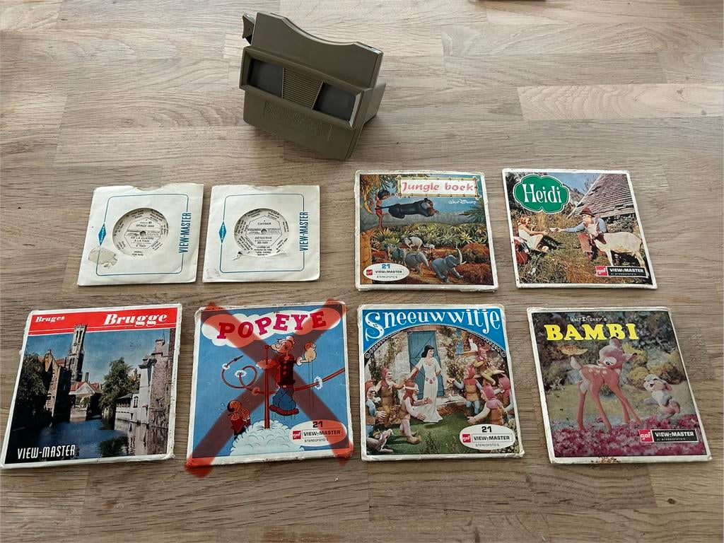 Vintage View-Master verzameling, Ophalen