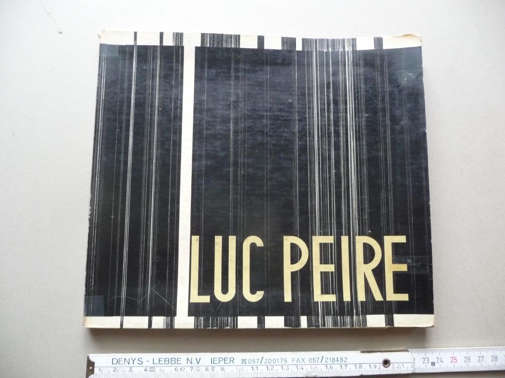 LUC PEIRE - KUNSTBOEK ; RETRO BRUGGE 1966, Ophalen of Verzenden, Gelezen, Schilder- en Tekenkunst
