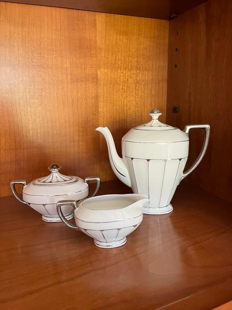strak art deco koffie set, Antiek en Kunst, Ophalen