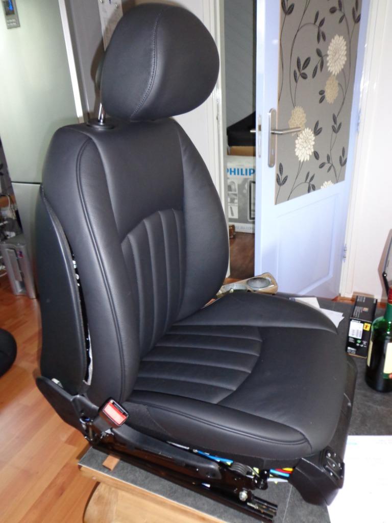 Mercedes CLS W219 E W211 zwart lederen interieur, Enlèvement ou Envoi, Utilisé, Mercedes-Benz