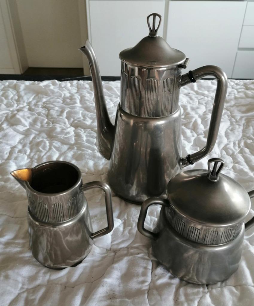 Zilver W.M.F Art Decor koffieservies, Enlèvement ou Envoi