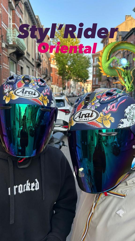 Casque Arai neuf avec Etuie et Intercom disponible, Ophalen of Verzenden