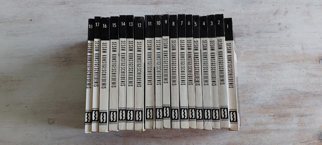 Sesam Kunstgeschiedenis 18-delig, Boeken, Encyclopedieën, Ophalen of Verzenden, Zo goed als nieuw