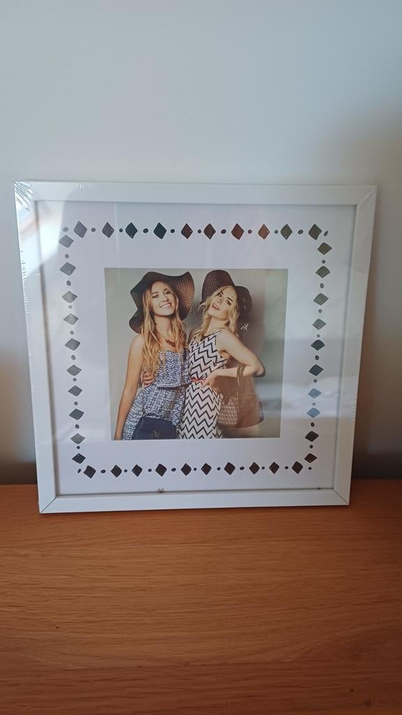 3 witte fotolijsten 20x20cm Nieuw, Audio, Tv en Foto, Fotografie | Fotolijsten, Ophalen of Verzenden, Nieuw