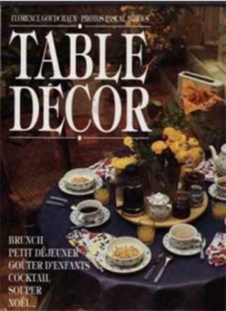 Table decor, Florence Goudchaux, Enlèvement ou Envoi, Utilisé