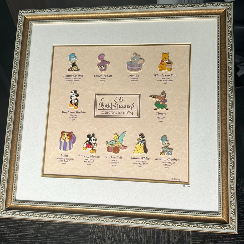 Walt Disney “A DECADE OF DREAMS” pin’s, Ophalen, Nieuw