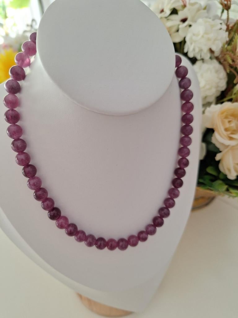 Ketting halfedelstenen, Verzenden, Nieuw