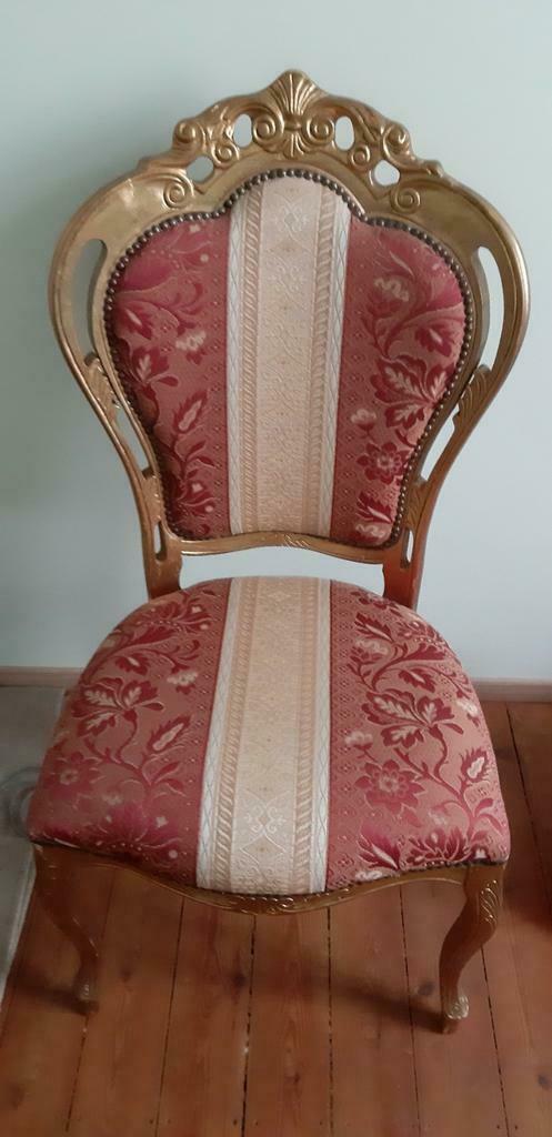 Chaises d époque enrobées et capitonnées, Antiquités & Art, Enlèvement