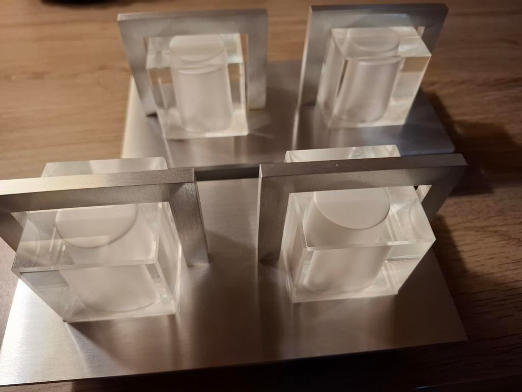 Lampes de plafond, Moins de 25 cm, Gris, Comme neuf, Enlèvement