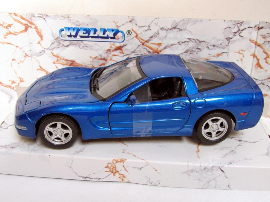 1999 Chevrolet Corvette (1:24) Welly, Enlèvement ou Envoi, Neuf