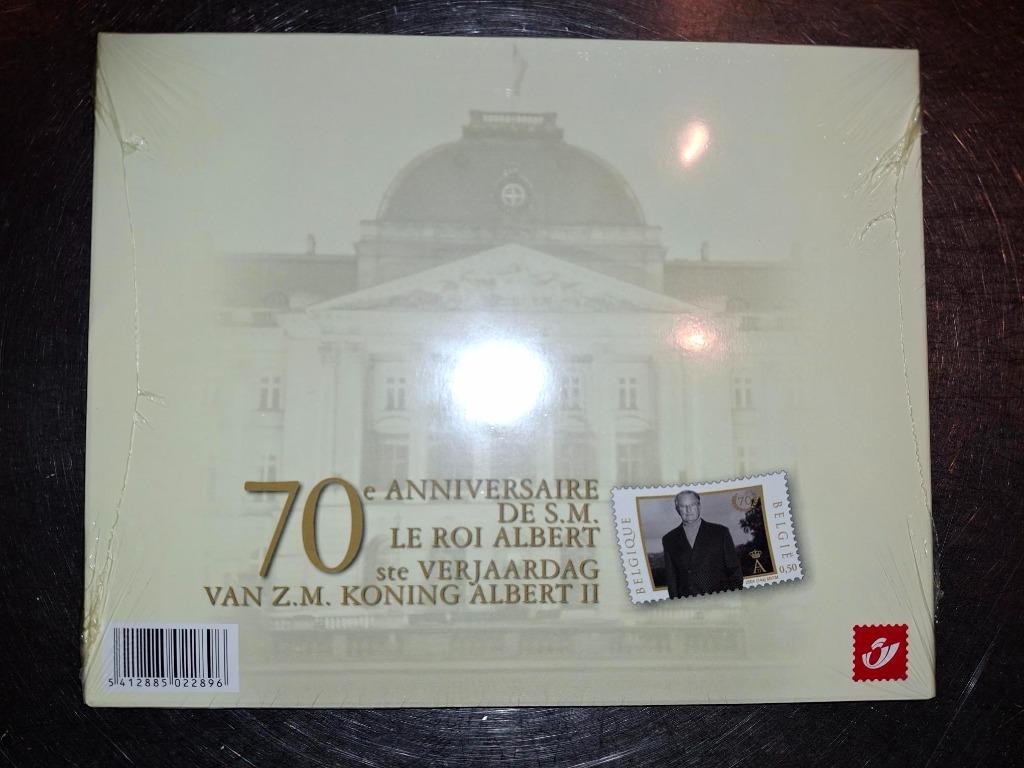 jaarmap 2004. 70ste verjaardag ZM Koning Albert, Enlèvement ou Envoi