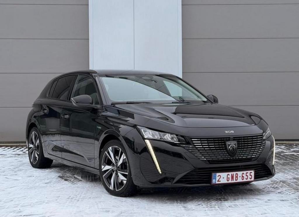 Peugeot 308 plug-in Hybrid Allure 102.000km 03/2022, Auto's, Peugeot, Automaat, USB, 1600 cc, Zwart