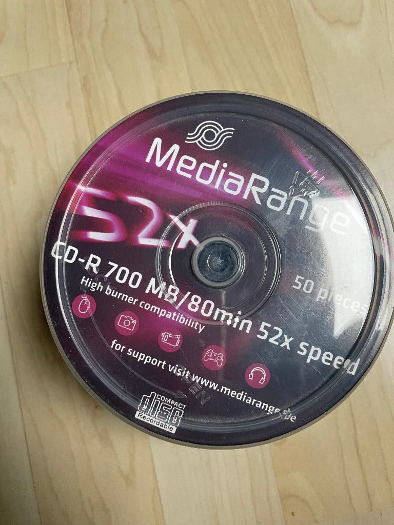 cd vierge, Informatique & Logiciels, Enlèvement ou Envoi, Neuf, Cd, Verbatim