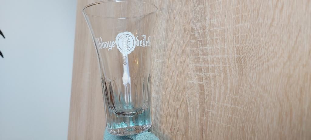 Verre Abbaye de Leffe, Collections, Enlèvement ou Envoi, Utilisé, Verre à bière