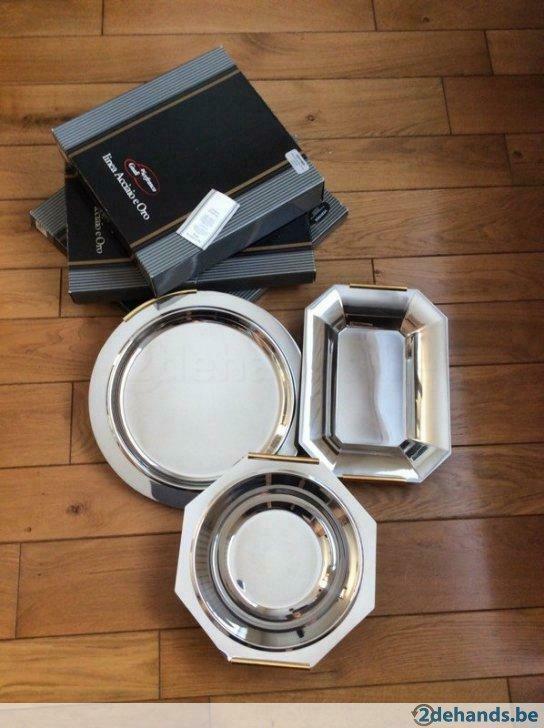 Serveerschalen Gnali Pierfranco, Huis en Inrichting, Keuken | Servies, Nieuw, Schaal of Schalen