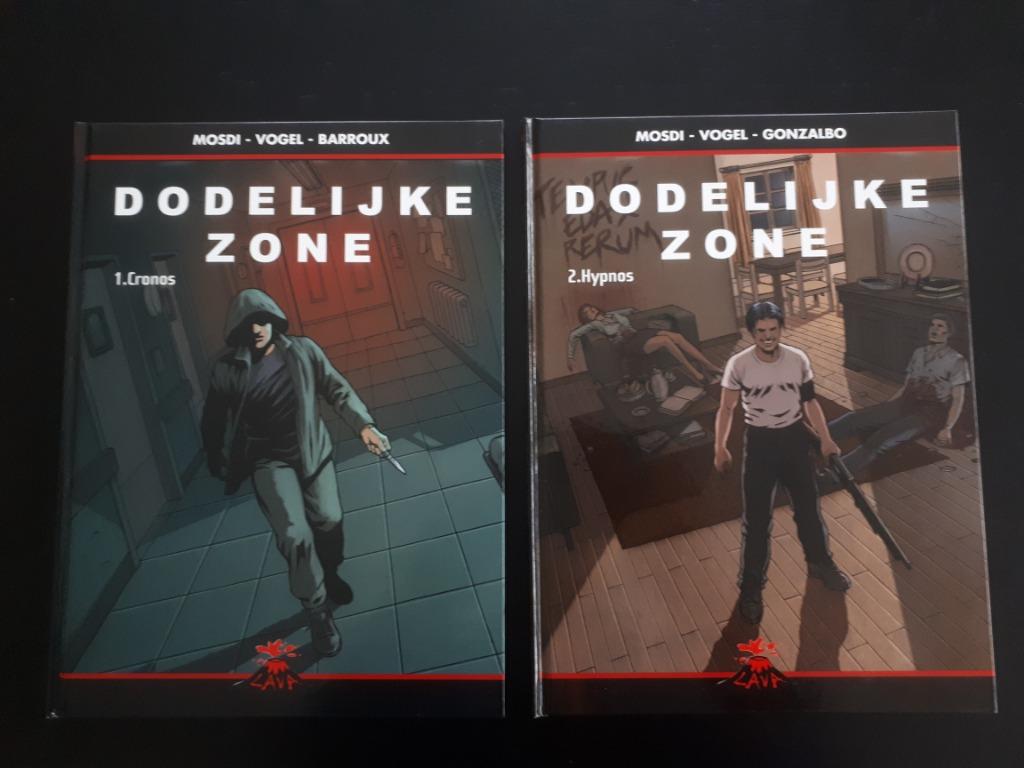 Dodelijke zone 1 en 2 (HC), Boeken, Stripverhalen, Complete serie of reeks, Ophalen of Verzenden, Zo goed als nieuw
