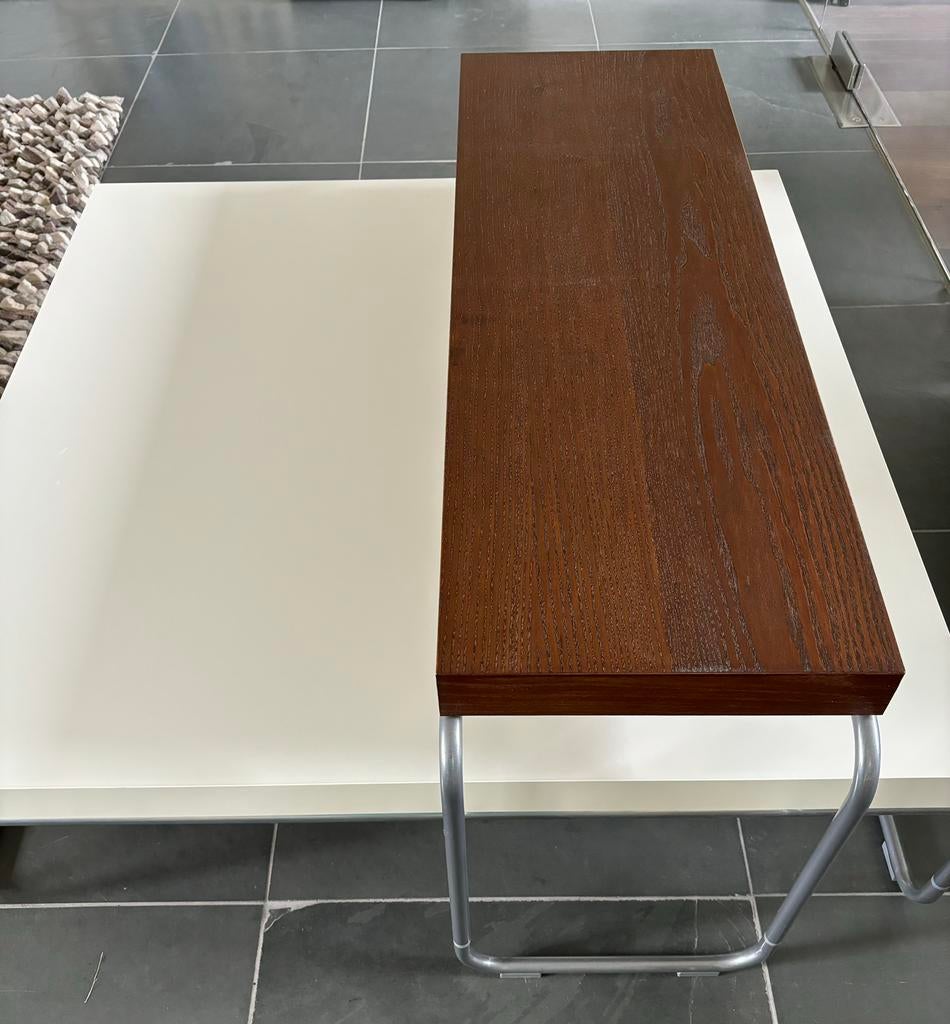 Heel mooie combinatie van 2 salontafels - buismeubelen, Ophalen, Buismeubel - modern, 50 tot 100 cm, Vierkant