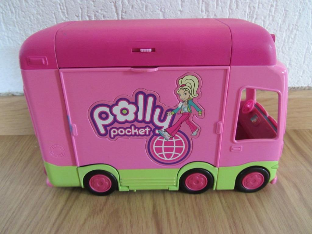 Polly pocket camper, Ophalen of Verzenden, Gebruikt