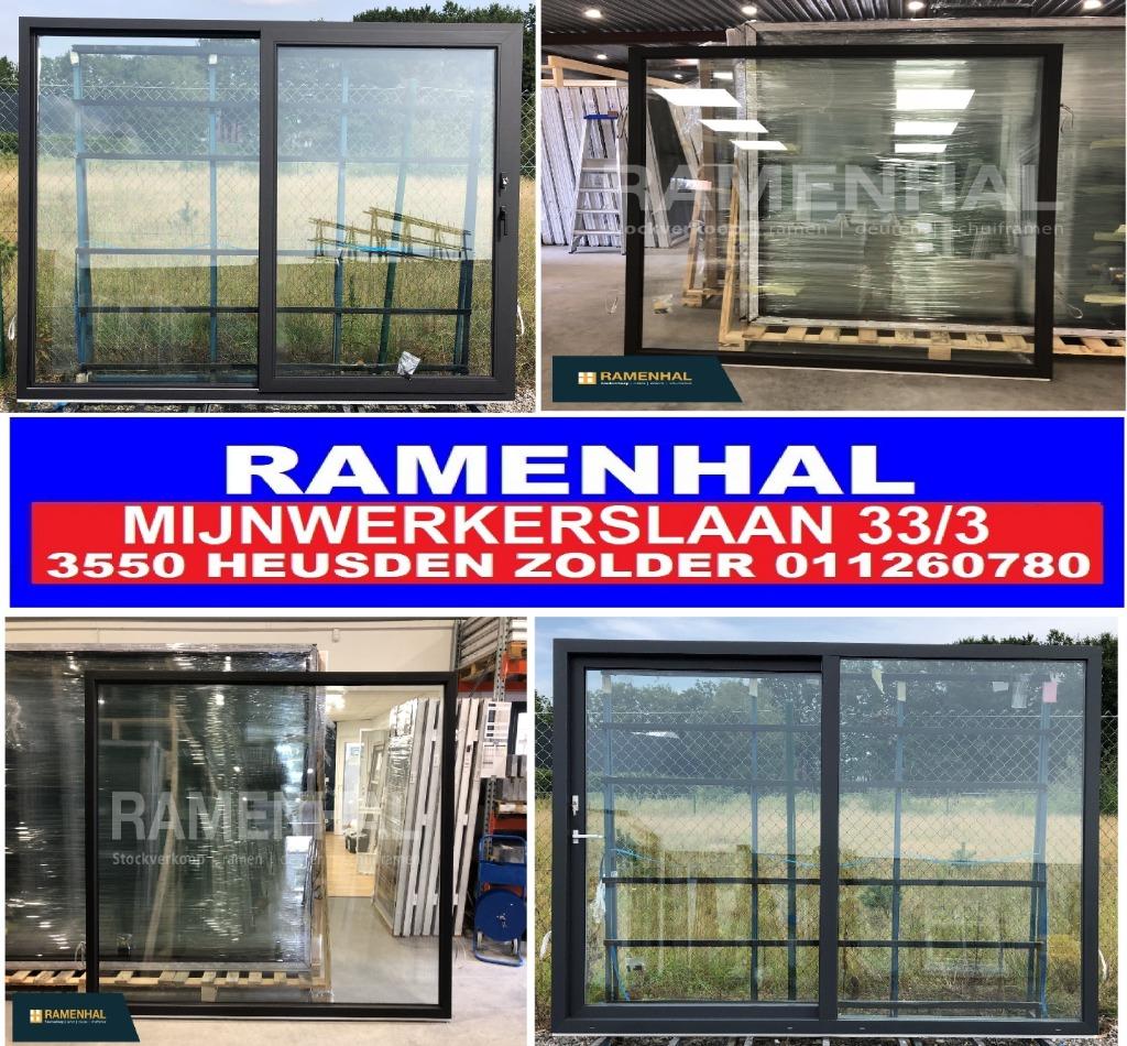 Vaste ramen, deuren, schuiframen, dorpels, tabletten, raam, Doe-het-zelf en Bouw, Gevelraam of Ruit, 120 tot 160 cm, Nieuw, Ophalen of Verzenden
