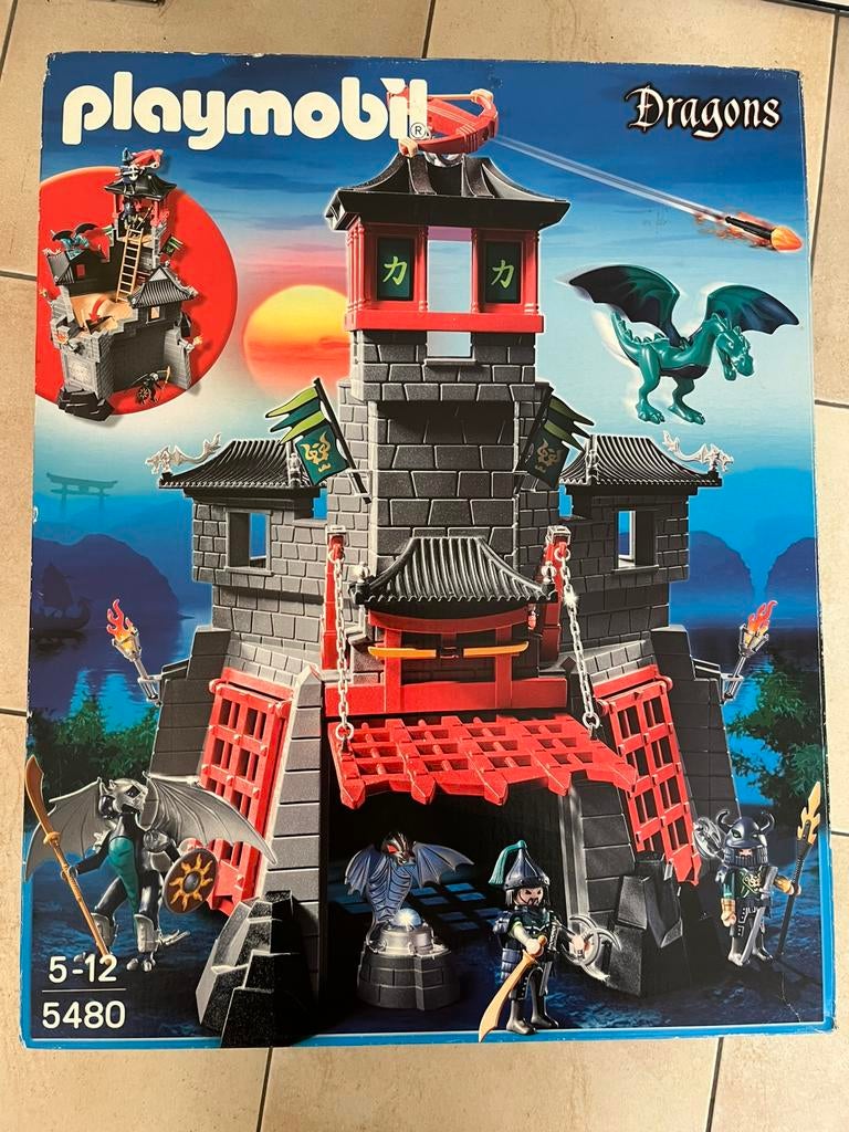 Playmobil - Geheime drakenburcht - 5480, Kinderen en Baby's, Speelgoed | Playmobil, Ophalen, Zo goed als nieuw