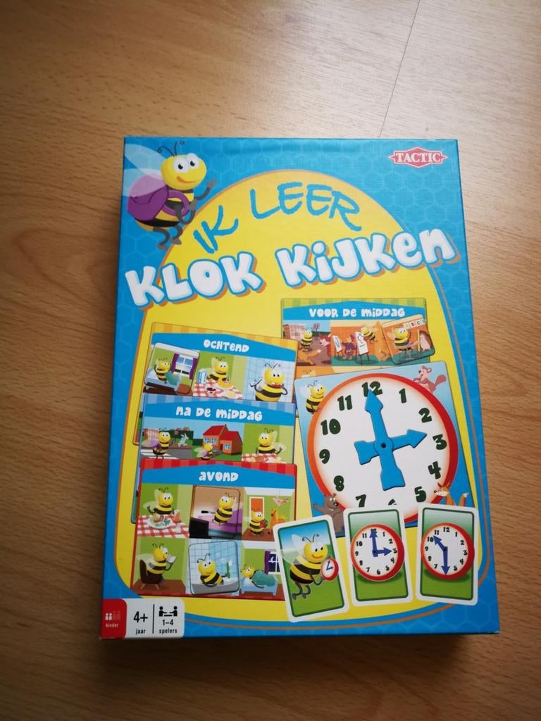 Ik leer klok kijken educatief spel, Ophalen of Verzenden, Zo goed als nieuw