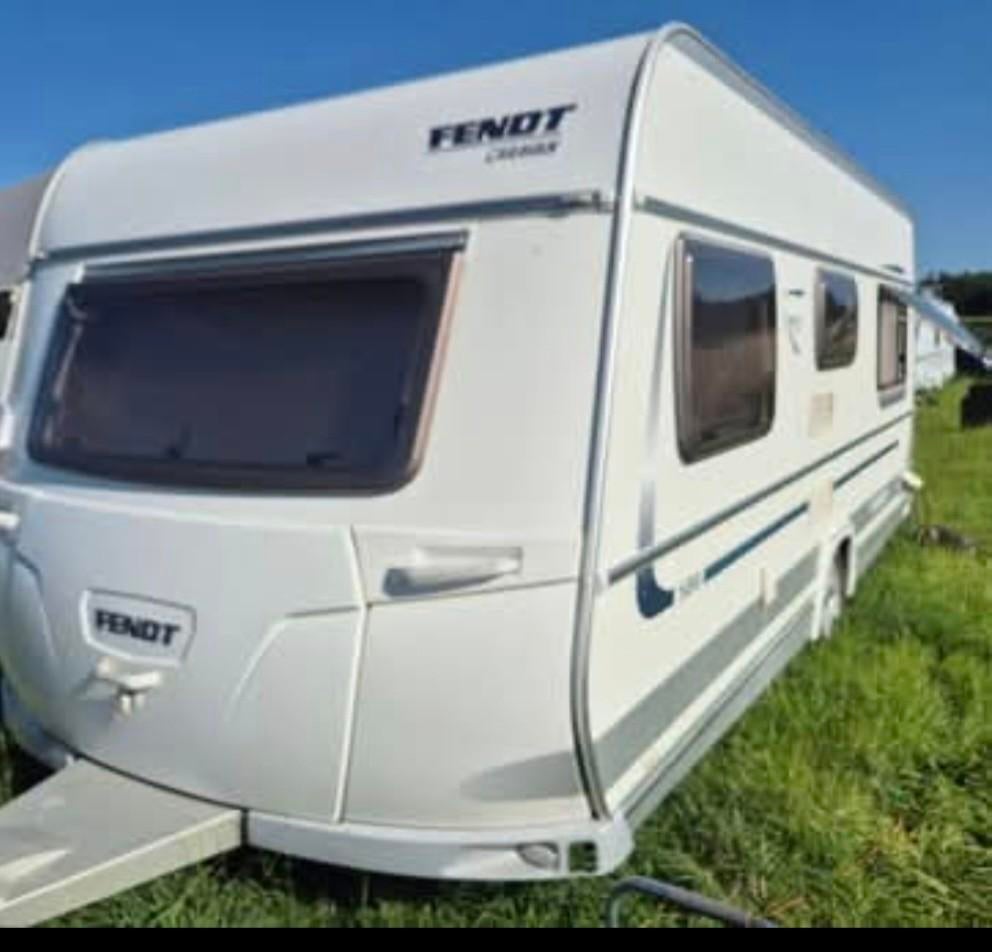 Caravane fendt topas, Grand lit, Jusqu'à 4, 5 à 6 mètres, Particulier