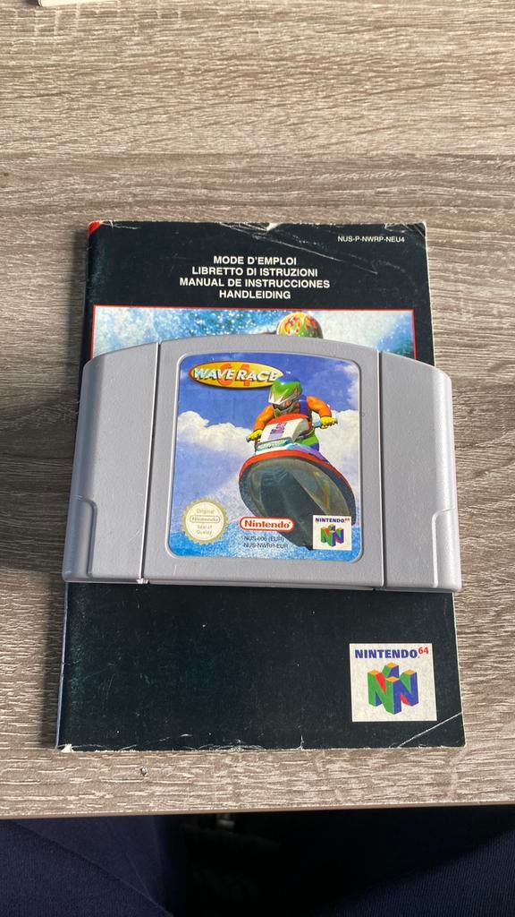 Wave Race, Consoles de jeu & Jeux vidéo, Jeux | Nintendo 64, Enlèvement ou Envoi, Comme neuf, Course et Pilotage
