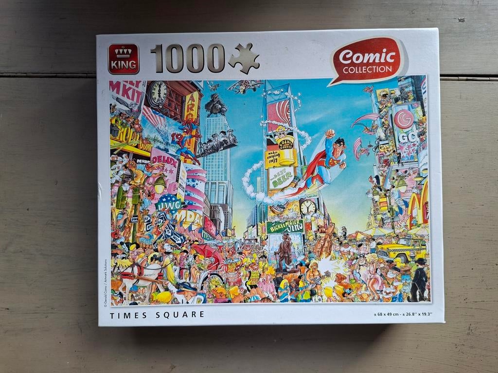 Puzzle Time Square 100 pièces, Enlèvement ou Envoi, Comme neuf