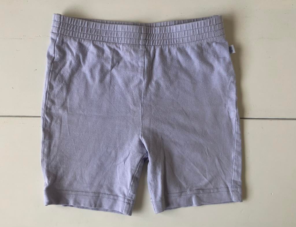 lila kort shortje No-No 104 110, Kinderen en Baby's, Kinderkleding | Maat 104, Gebruikt, Meisje, Broek, Ophalen of Verzenden