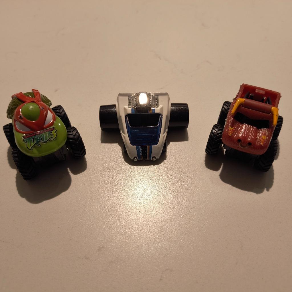 Set van 3 Mini Monster Trucks, Enfants & Bébés, Jouets | Véhicules en jouets, Utilisé, Enlèvement ou Envoi