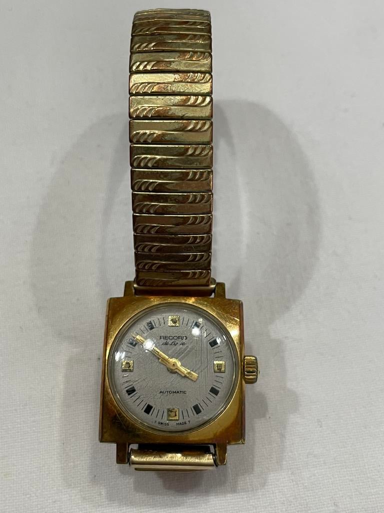 Dames horloge Record de Luxe Automatic (Longines), Handtassen en Accessoires, Horloges | Dames, Ophalen of Verzenden, Gebruikt