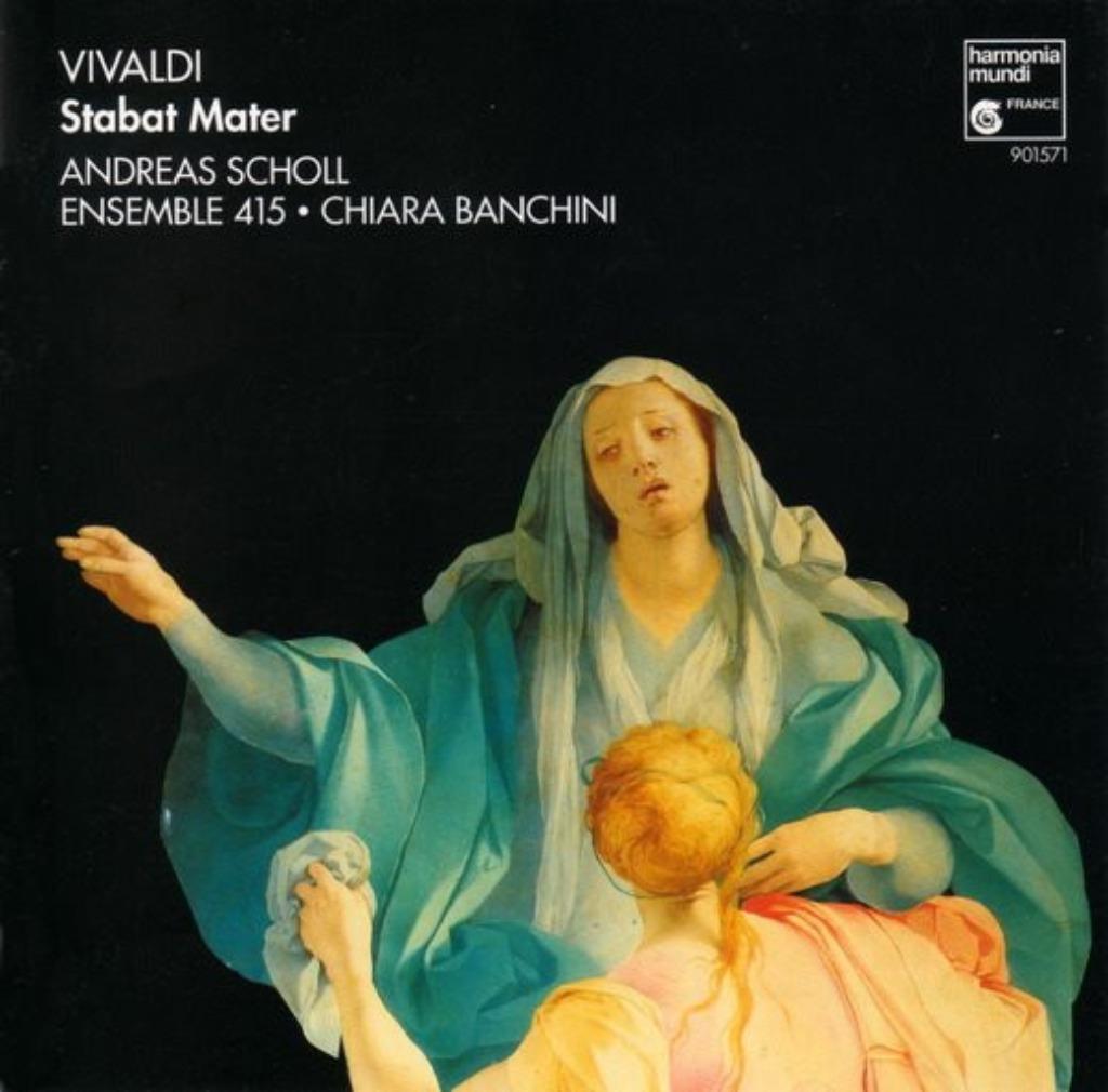 Vivaldi, Stabat Mater, Andreas Scholl, Chiara Banchini, Cd's en Dvd's, Ophalen of Verzenden, Barok, Zo goed als nieuw, Overige typen