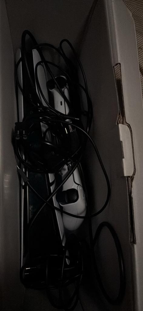 Ps5 digitale slim 2-controllers, Ophalen of Verzenden, Gebruikt, Playstation 5 Digital