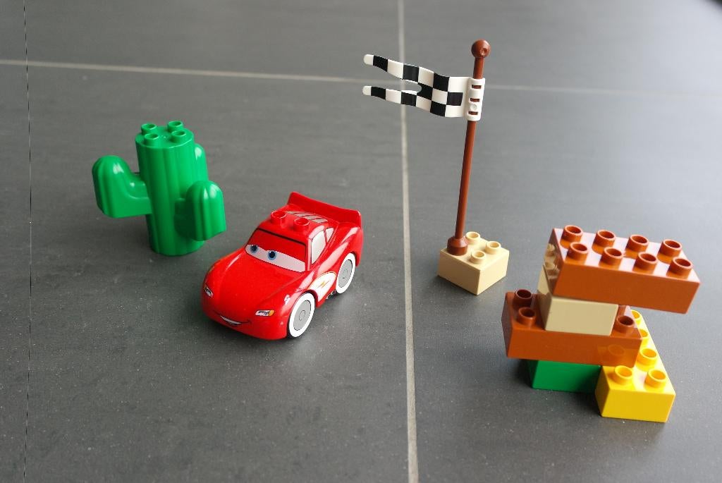 Duplo Cars Mc Queen nr. 5813, Kinderen en Baby's, Speelgoed | Duplo en Lego, Ophalen of Verzenden, Zo goed als nieuw, Duplo