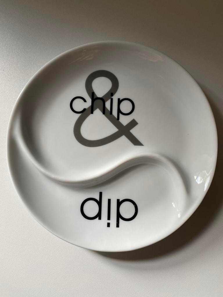 Plat Chip&Dip, Assiettes(s), Enlèvement ou Envoi, Comme neuf, Autres styles