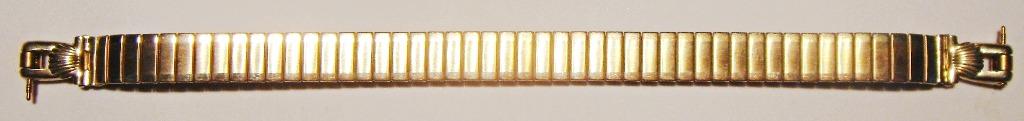Bracelet Fixoflex plaqué or, 8 mm, pour montre à gong, NEUF, Bijoux, Sacs & Beauté, Bracelets, Neuf, Acier, Or, Enlèvement ou Envoi