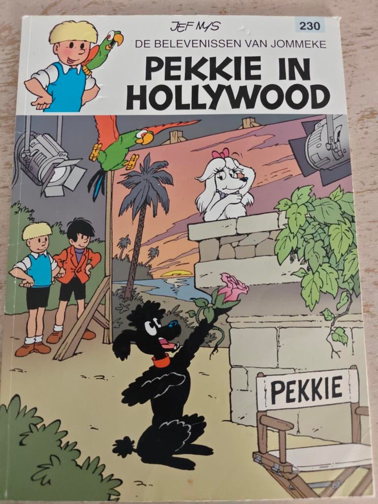 230 - Jef Nys - Jommeke - Pekkie in Hollywood, Ophalen of Verzenden, Jef Nys