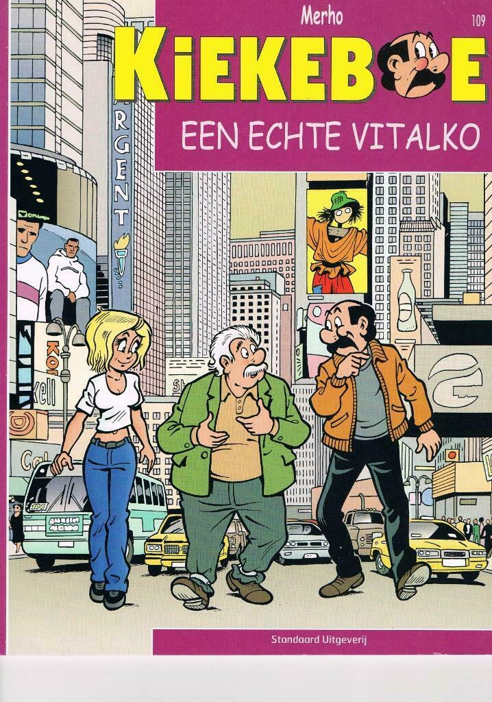 Kiekeboe (album 109), Ophalen, Eén stripboek, Merho, Nieuw