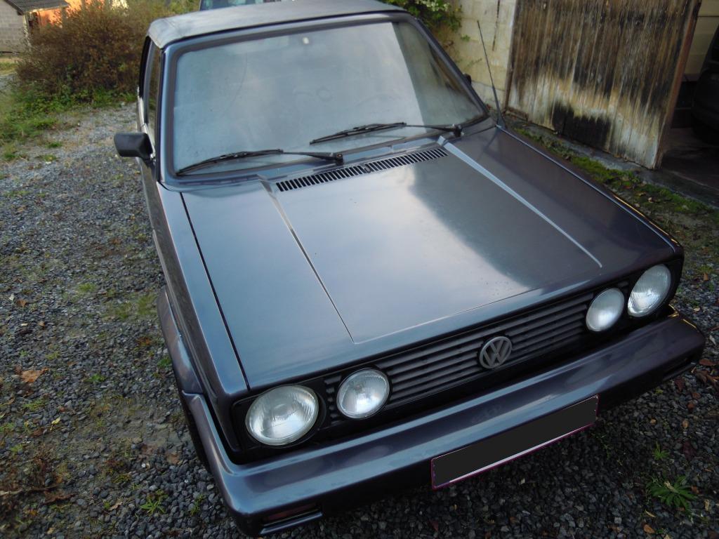VW Golf Cabriolet mk1, Cabriolet, Boîte manuelle, 2 portes, Tissu