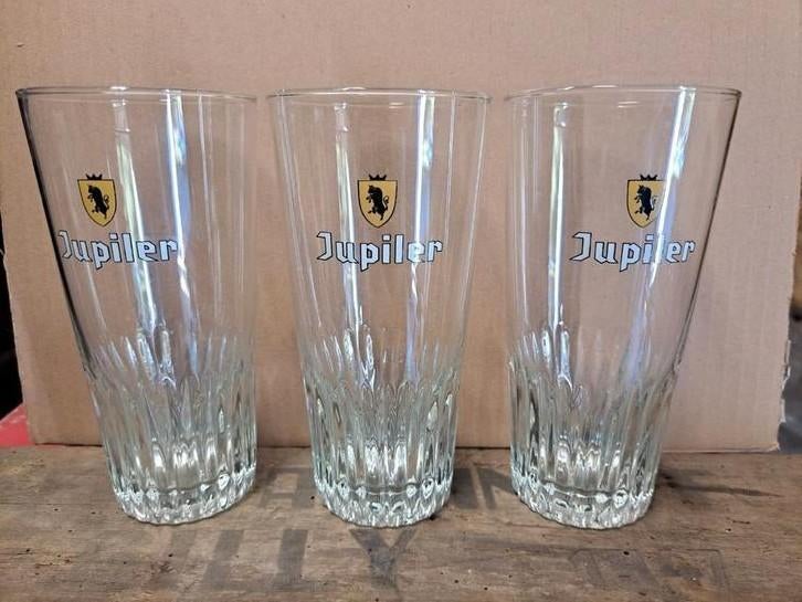 3 verres Jupiler 33cl, Enlèvement ou Envoi, Comme neuf