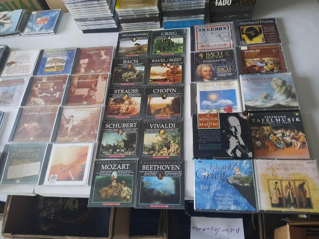 40 tal klassieke cd's , boxen ..., Cd's en Dvd's, Cd's | Klassiek, Ophalen